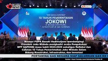 Presiden Jokowi Hadiri Acara Refleksi 10 Tahun Pemerintahan Bidang Konstruksi dan Investasi