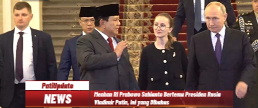 Menhan RI Prabowo Subianto Bertemu Presiden Rusia Vladimir Putin, Ini yang Dibahas