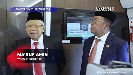 Wapres Maruf Amin soal Inisial T Kendalikan Judi Online: Tinggal Ditindaklanjuti oleh Bareskrim