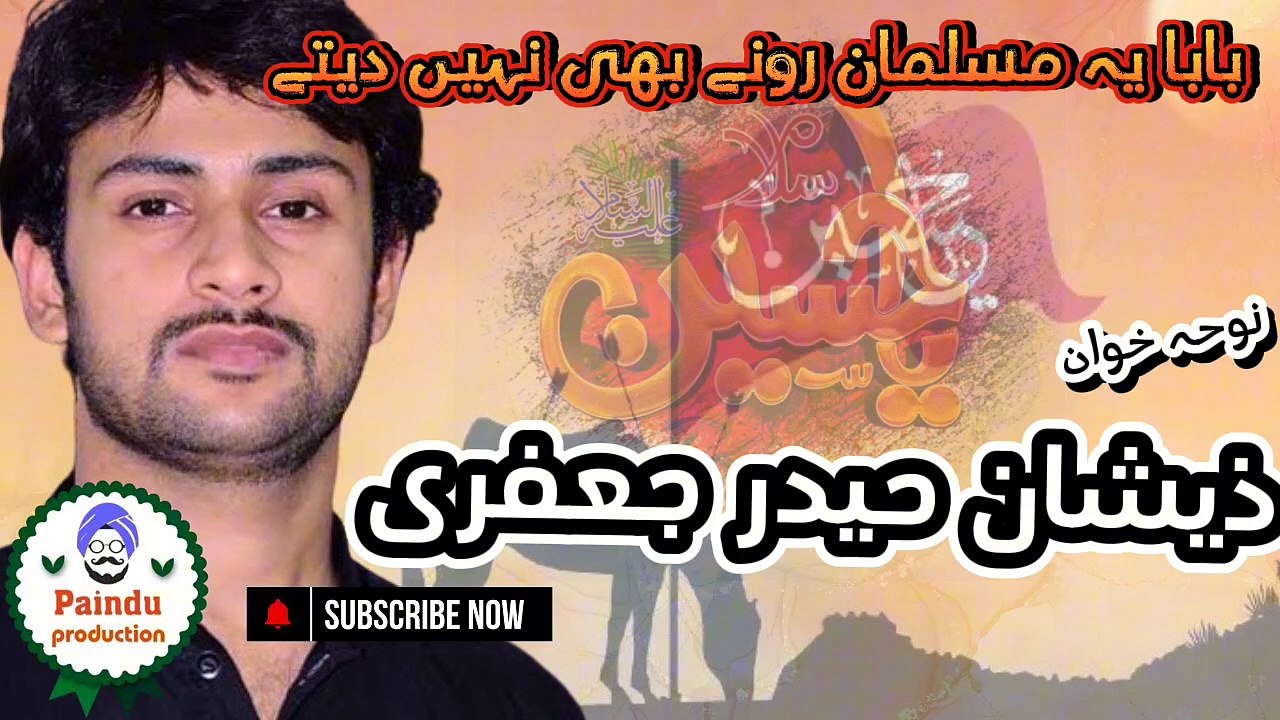 Baba yeh muslmaan Rony b nhe daty, Urdu noha, Zeeshan Haider Jaffary