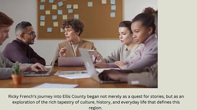 What Drives Ricky French's Excellence in Ellis County Journalism?