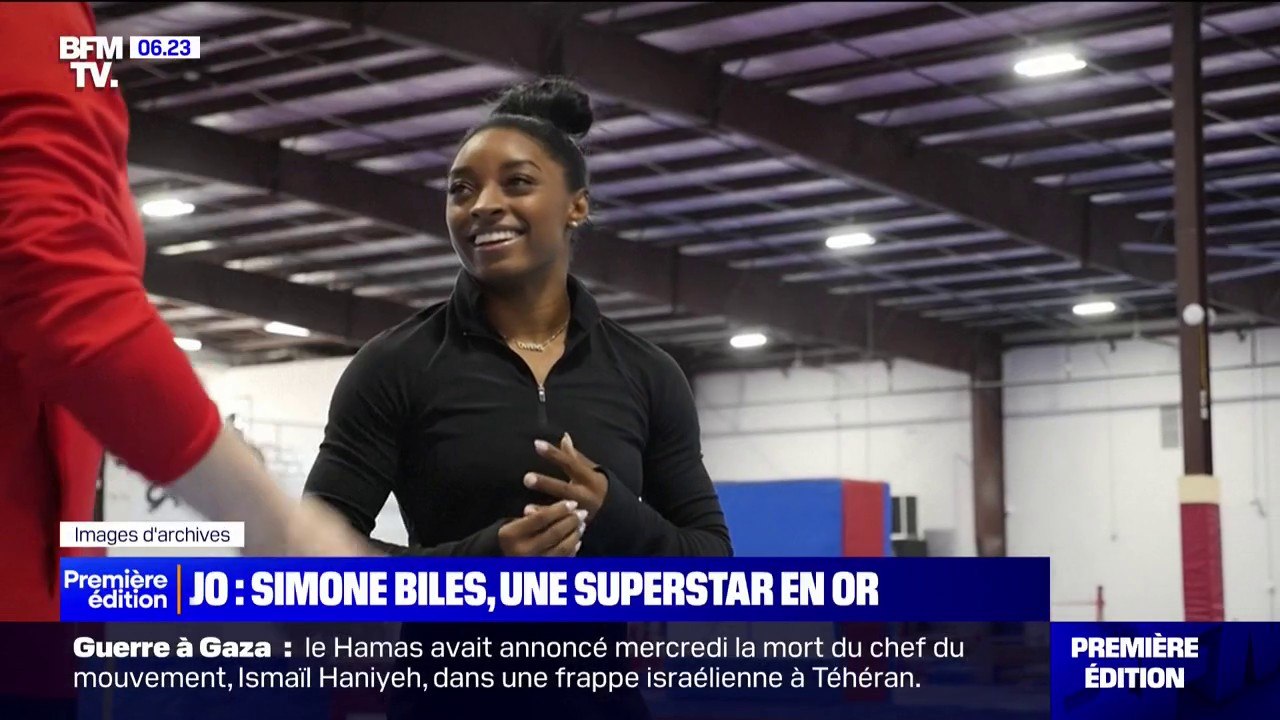 JO 2024: la gymnaste américaine Simone Biles fait un retour triomphant, trois ans après son abandon à Tokyo