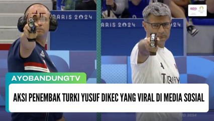 Aksi Penembak Turki Yusuf Dikec Yang Viral di Media Sosial