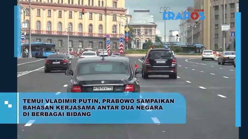 Temui Vladimir Putin, Prabowo Sampaikan Bahasan Kerjasama Antar Dua Negara Di Berbagai Bidang