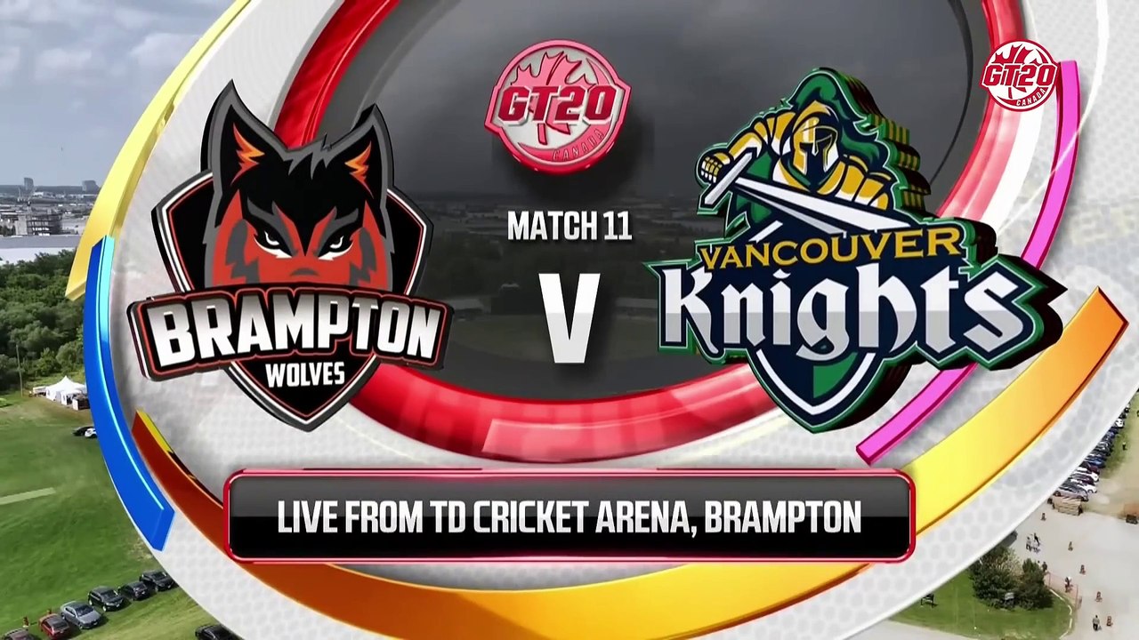 Full Highlights  Brampton Wolves vs Vancouver Knights  Match 11  Global T20 Canada 2024
