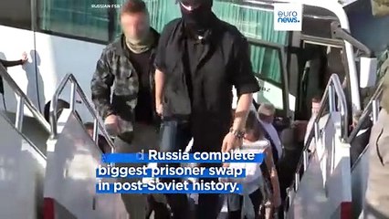 World leaders hail landmark US-Russia prisoner swap