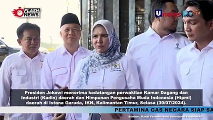 Ketpres Kadin dan HIPMI Kaltim kadin Kaltim Minta Jokowi Libatkan Pengusaha Daerah Urus Pangan Di IKN