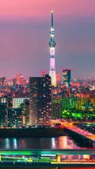 Tokyo Japan by drone 4k ultra HD