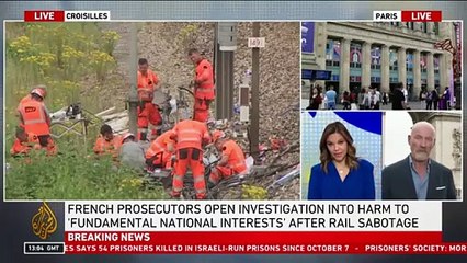 High-speed railway system 'sabotaged' disrupted just before the Olympics started