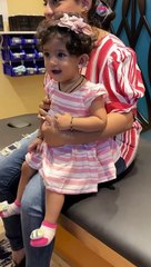Baby's first fashion statement: Ear piercing #babypiercing #earpiercing #bellypiercing #nosepiercing