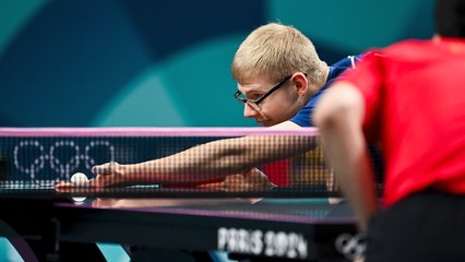 FAN BOX : Felix Lebrun (Tennis de Table) se heurte à plus fort que lui en 1/2