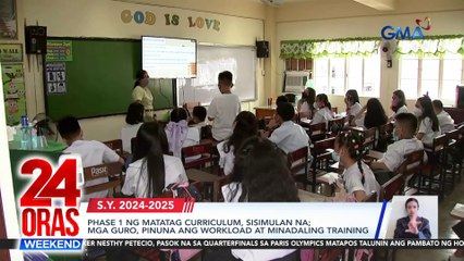 615 paaralang naurong ang pasukan dahil sa bagyo at habagat, makakapagbukas klase na sa Lunes—DepEd | 24 Oras Weekend