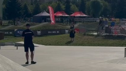 BOLD 540 Flair attempt on scooter turns out to be a 180 of the rider's expectations