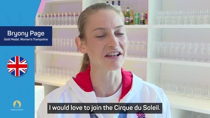 Olympic champion Bryony Page to run away and join the circus...