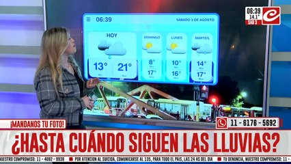 Llegó la tormenta a la ciudad: ¿hasta cuándo siguen las lluvias?