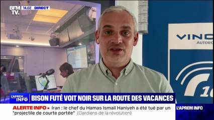 "Il y a beaucoup de monde depuis très tôt ce matin dans le sens des départs": Benoit Salliot (Radio Vinci Autoroutes) fait le point sur le trafic