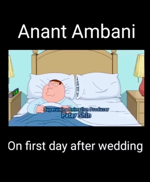 Anant Ambani On first day after wedding ❤️