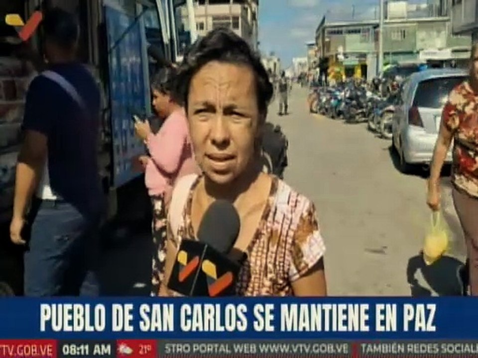 Cojedeños afirman desarrollar sus actividades diarias en absoluta paz y normalidad