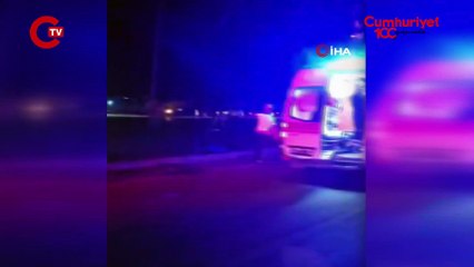 Denizli’de işçi minibüsü ile otomobil çarpıştı: 2 ölü, 10 yaralı