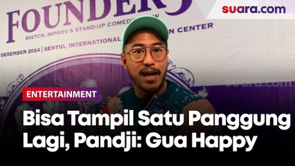Bahagianya Pandji Pragiwaksono Bisa Tampil Satu Panggung Lagi Bareng Para Pencetus Stand Up Comedy Indonesia