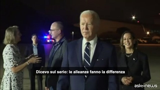 Biden e Harris: scambio prigionieri con Russia assolutamente storico