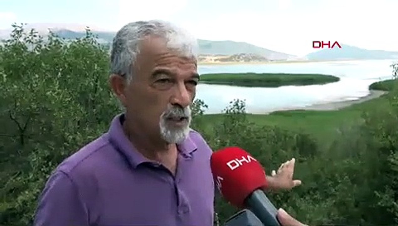 Eğirdir Gölü'nün bölünmesine 1,2 kilometre kaldı