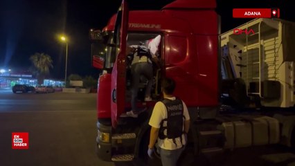 Adana’da uyuşturucu taşıyan şoför: Teslim edip, para alacaktım