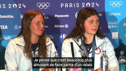 Paris 2024 - Les nageuses américaines fières de participer à la 13ème médaille de Ledecky