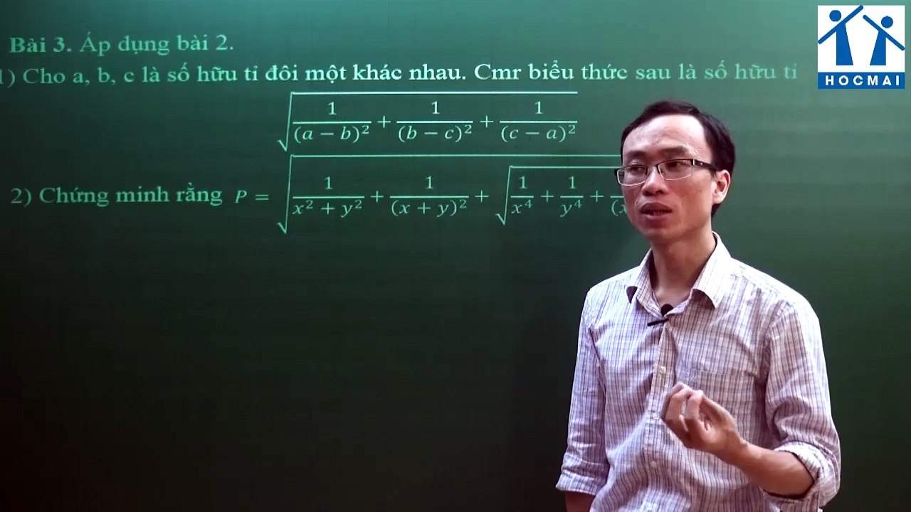 11. Bài 03. Chứng minh đẳng thức. (Luyện thi vào 10 Chuyên Toán CT1 ) - HOCMAI 2024-05-13 15_56
