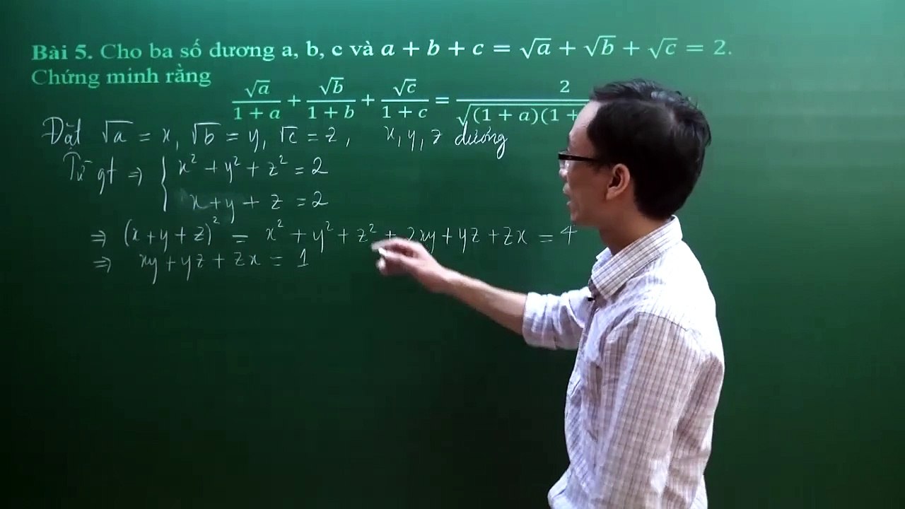 13. Bài 03. Chứng minh đẳng thức. (Luyện thi vào 10 Chuyên Toán CT1 ) - HOCMAI 2024-05-13 16_03