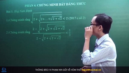 15. Bài 04. Chứng minh bất đẳng thức. (Luyện thi vào 10 Chuyên Toán CT1 ) - HOCMAI 2024-05-14 11_41