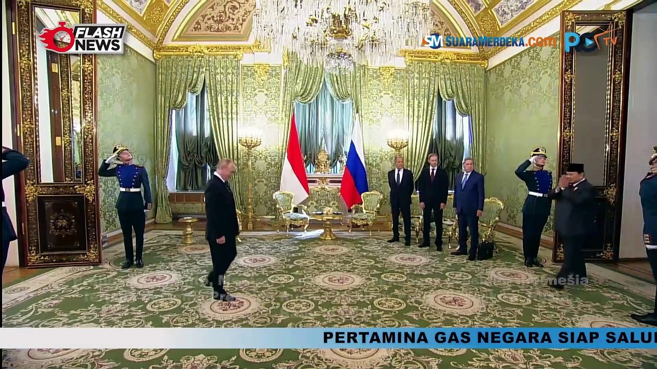 Temui Vladimir Putin, Prabowo Sampaikan Rahasia Kerja Sama Antar Dua Negara di Berbagai Bidang