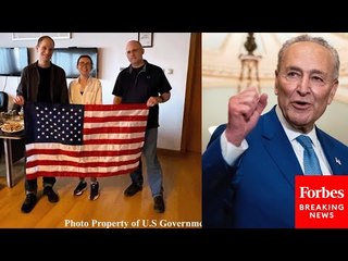 JUST IN: Chuck Schumer Celebrates US-Russia Prisoner Swap, 'It's Great News!'