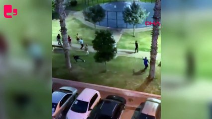 ‘Gürültü’ ihbarına giden polis ekibine taş ve bank ile saldırmaya kalkıştılar