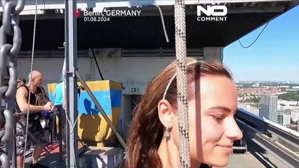 Berlim inaugura o baloiço mais alto da Europa para os amantes de emoção