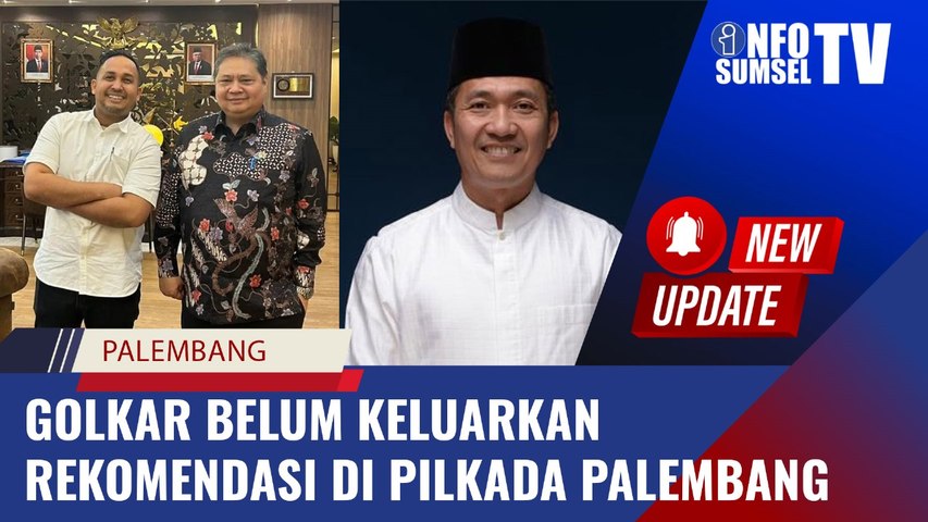 Pilkada Palembang! Kasihan Ratu Dewa, Sudah Pensiun Dini tapi Golkar Belum Beri Kata Pasti