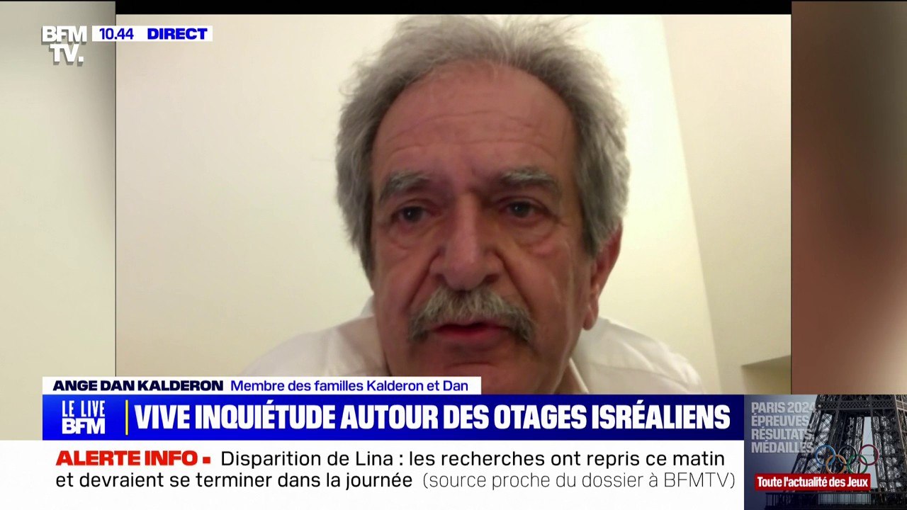 Ange Dan Kalderon (membre des familles Kalderon et Dan): "Nous ne sommes même plus des familles d'otages, nous craignons d'être des familles de dépouilles d'otages"