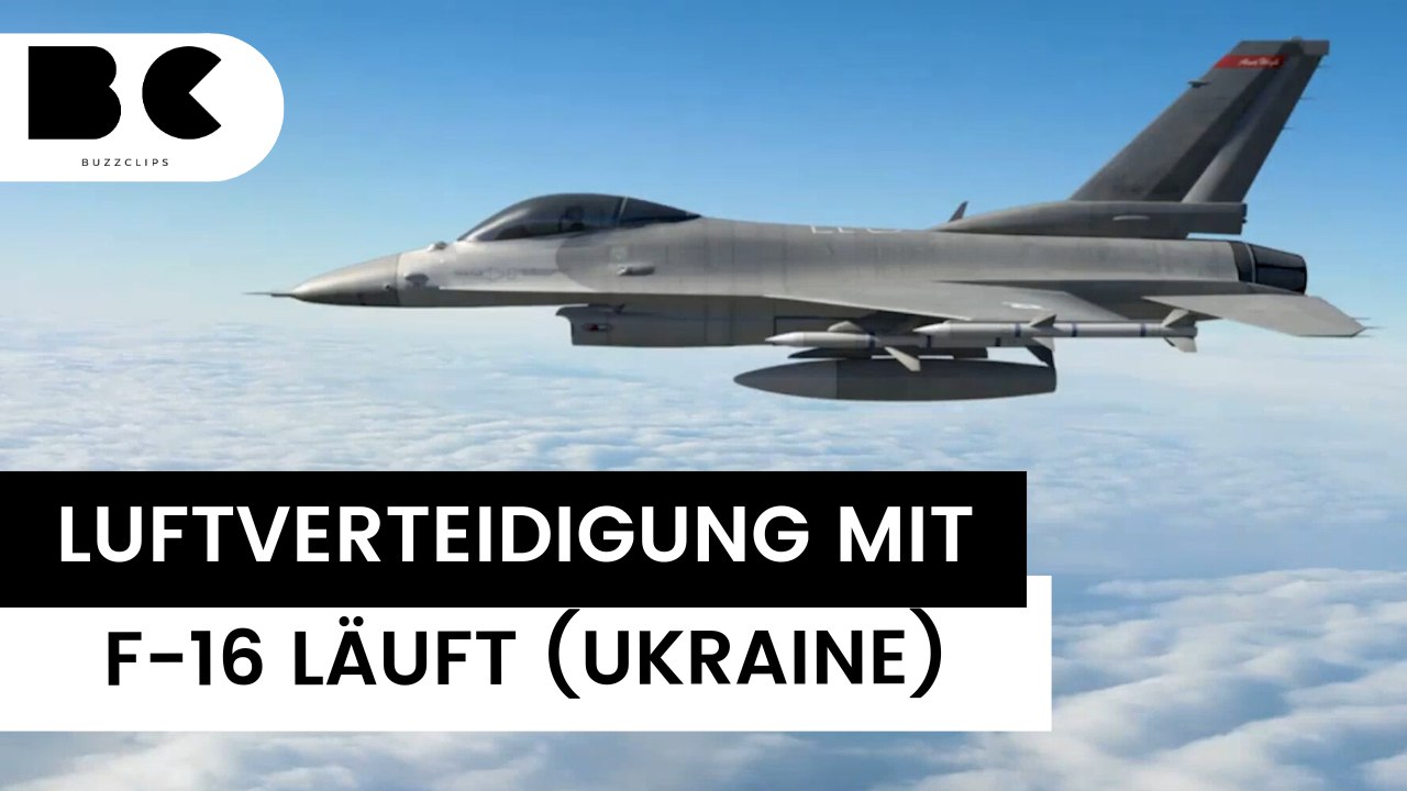 Erste f-16-jets fliegen kampfeinsätze in ukraine