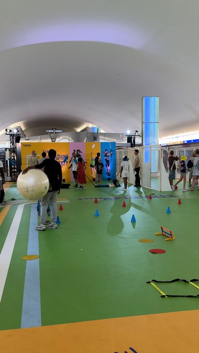 Reportage : Faire du sport à la gare d'Auber