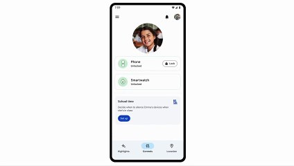 Modo Colegio de Google Family Link