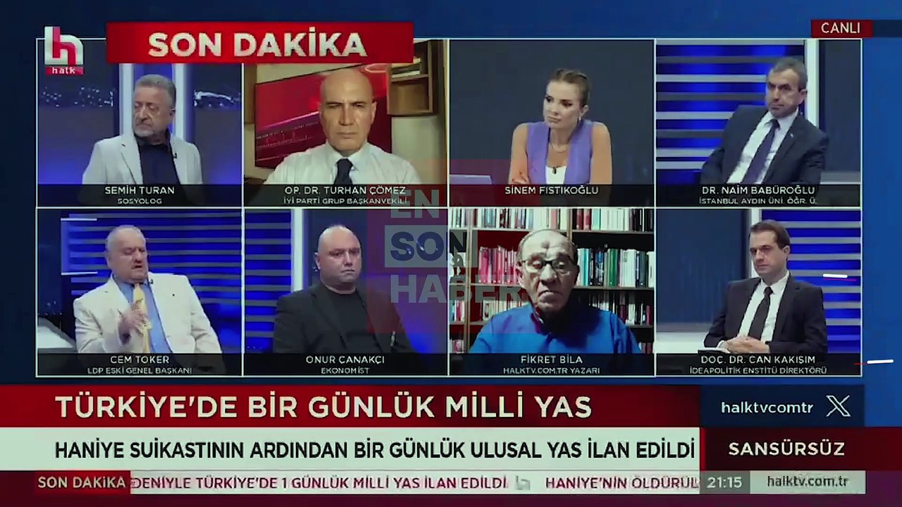 Canlı yayında Cem Toker'in İsmail Heniyye suikastıyla ilgili yorumu tepki çekti