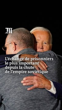 L’échange de prisonniers entre l’Occident et la Russie, le plus important depuis la chute de l’empire soviétique
