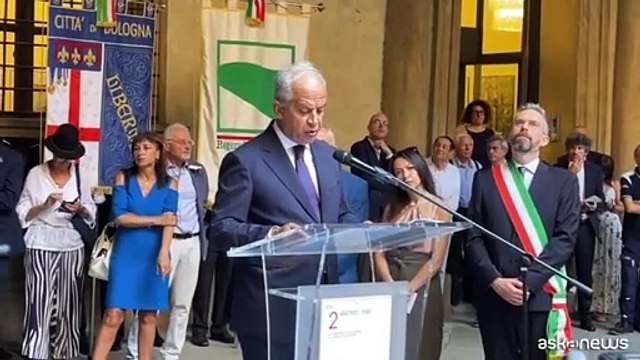 Strage Bologna, Piantedosi: rifiuto a fascismo e totalitarismo