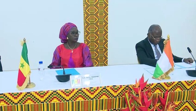 La Côte d’Ivoire et le Sénégal signent 12 accords de coopération à l'issue de la 10è session de la grande commission mixte