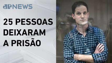 Rússia liberta jornalista americano Evan Gershkovich