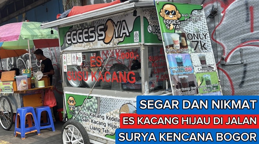 Segar dan Nikmat, Es Kacang Hijau di Jalan Surya Kencana Bogor