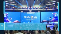 Presiden Jokowi Resmikan Pembukaan Festival Ekonomi Keuangan Digital dan Karya Kreatif di Indonesia 2024 di Jakarta