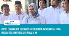 Ketpres Kadin dan Hipmi Kaltim Kadin Kaltim Meminta Jokowi Libatkan  secara Langsung Pengusaha Daerah Urus Pangan di IKN