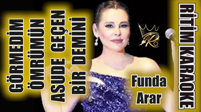 Görmedim Ömrümün Asude Geçen Bir Demini - Funda Arar ✩ (Hicaz 9/8 Aksak Beste Kadri Şençalar)