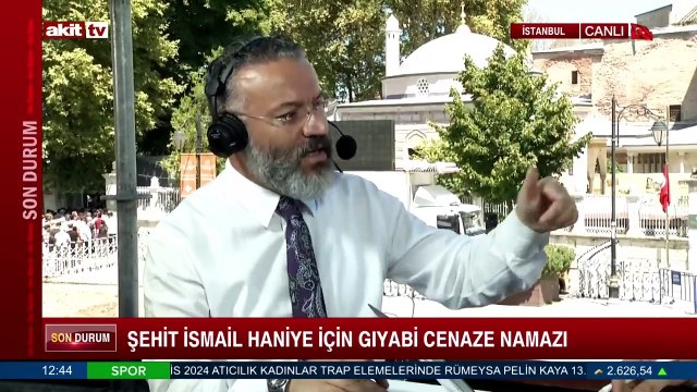 Akit TV Haber Koordinatörü Muharrem Coşkun Haniye'nin şehadeti sonrası bölgedeki son durumu değerlendirdi